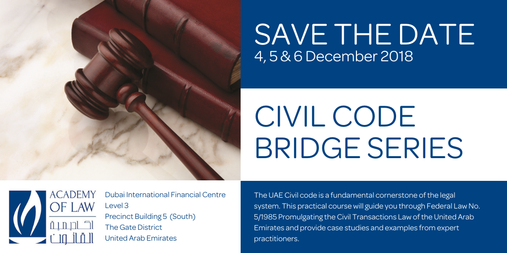 
        
            Expired
        UAE Civil Code Bridge Series