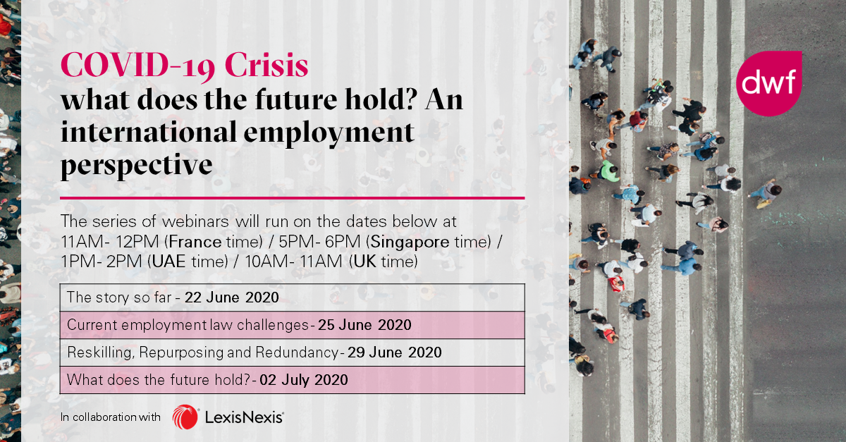 COVID-19 Crisis – what does the future hold? An international employment perspective | Webinar Series