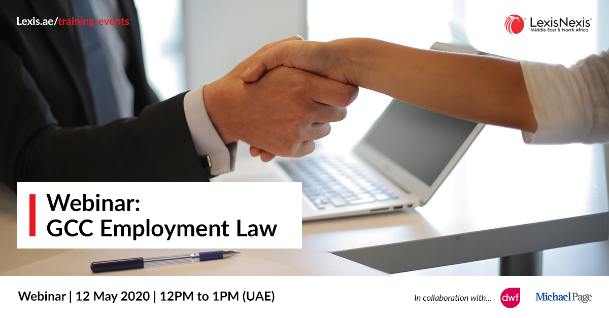 Webinar: GCC Employment Law | 12 May 2020 Webinar: GCC Employment Law | 12 May 2020