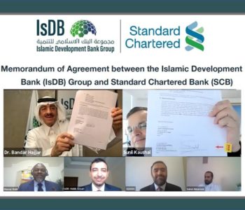 A framework agreement of cooperation between IsDB and Standard Chartered Bank