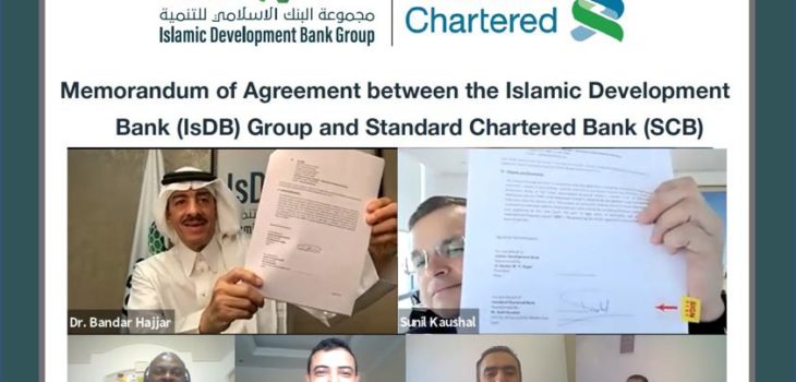 A framework agreement of cooperation between IsDB and Standard Chartered Bank