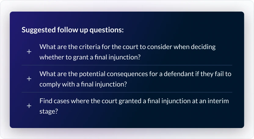 Proactive Follow-up Questions and AI Prompts